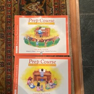 - Alfred’s Basic Piano Library Prep Course for the Young Beginner Level A